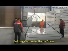 40ft geprefabriceerd stalen frame geprefabriceerd huis platte verpakking container voor badkamer winkel